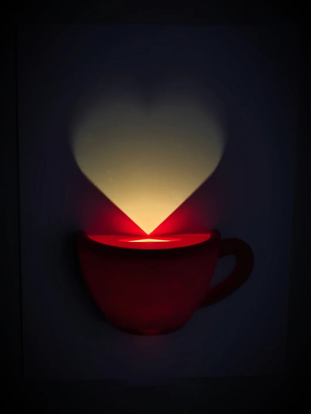 Heart Coffee Lamp