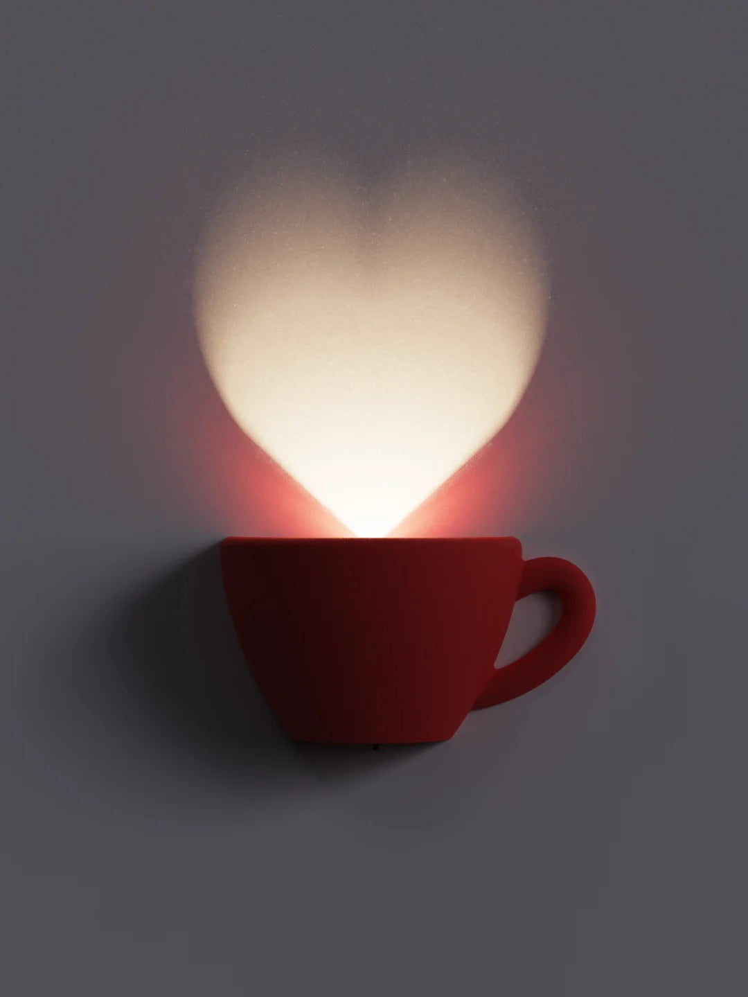 Heart Coffee Lamp